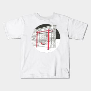 Booby Trapped Swing Kids T-Shirt